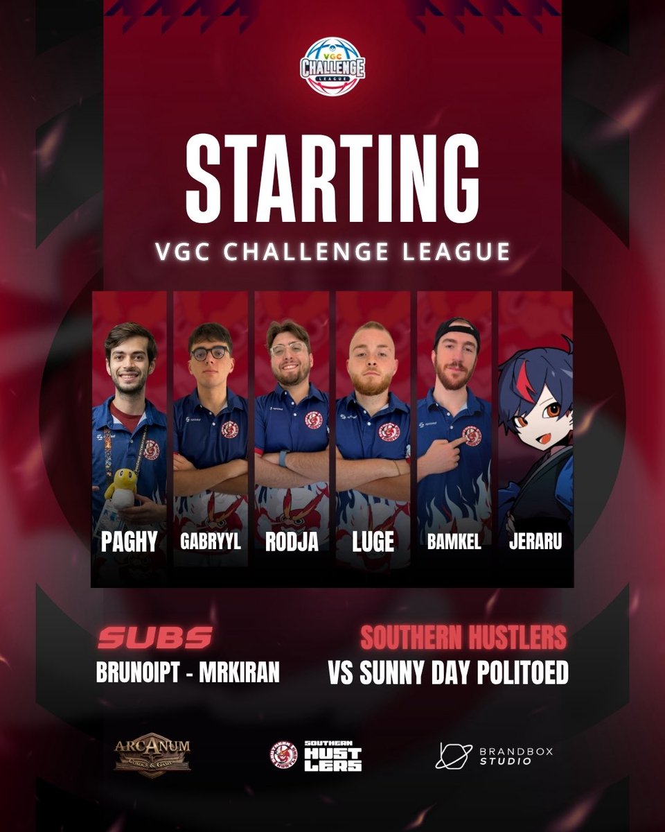SoutHustlersVGC's tweet photo. Back to the battlefield: 
Week 1 didn’t go as planned, but it’s in the face of adversity that the true Hustler spirit shines through. 🔥 https://t.co/LQjFMAylhV