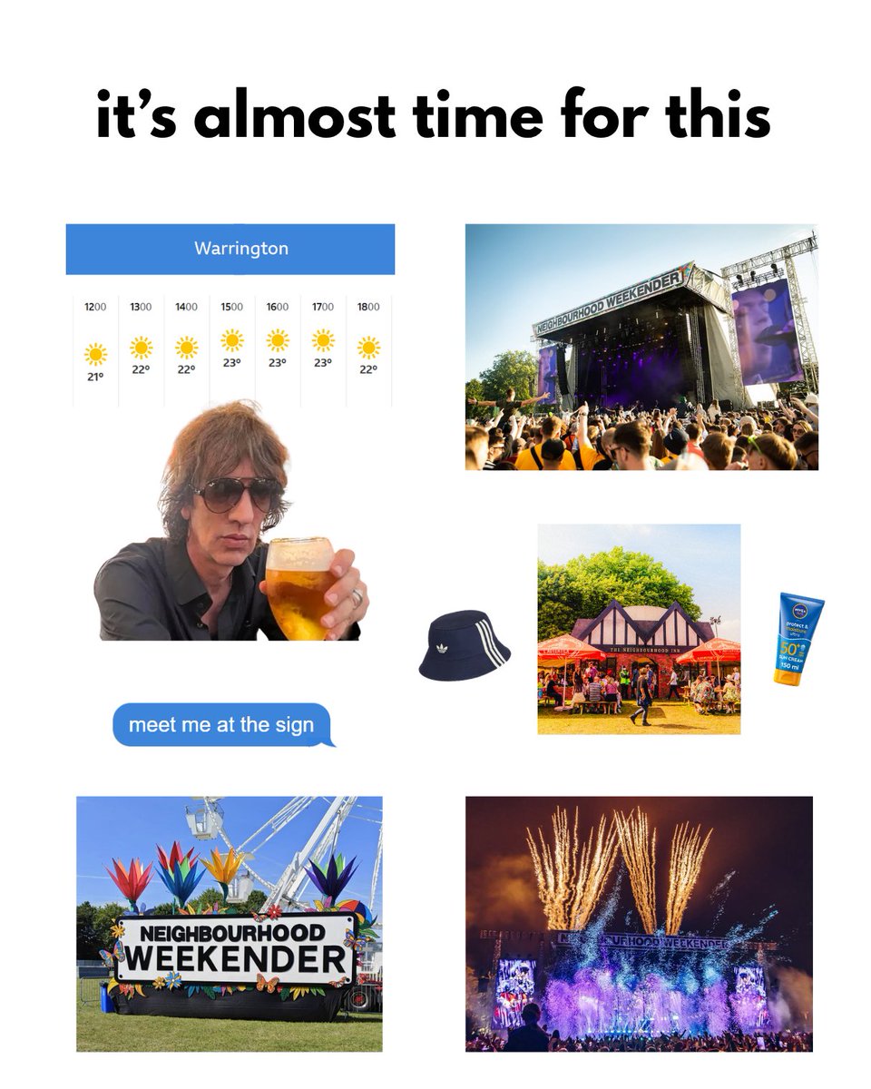 nbhdweekender's tweet photo. Lovely stuff 😎 You know where to be next weekend. Final tickets on sale now: https://t.co/cpyKRKLOgX https://t.co/xkoefn8taK