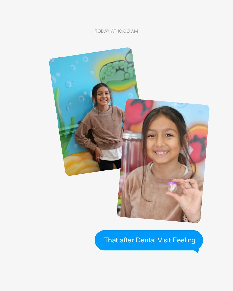 PediatricMiller's tweet photo. After the dental visit = prize time 😎🎉

Nothing beats that fresh-clean feeling! Don’t forget to grab a prize from the treasure box and snap a selfie before you leave 📸✨

Tag us in your post — we LOVE seeing those happy smiles! https://t.co/89xAj3SIkW
