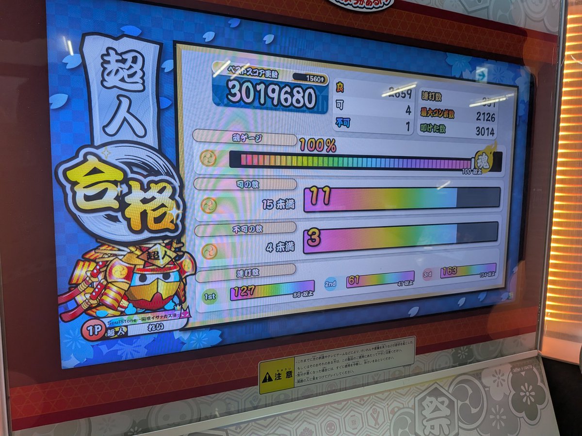 Rei_05648's tweet photo. 段位道場2025超人　　
金合格！！！！！！！！
ルシエルで意味わからん不可でたけど逆に緊張緩和になったかも

理論値0-0-1
全良数
ルシエル　13回　
プチポチ　3回
0-0通過　1回 https://t.co/FdgShpqno2