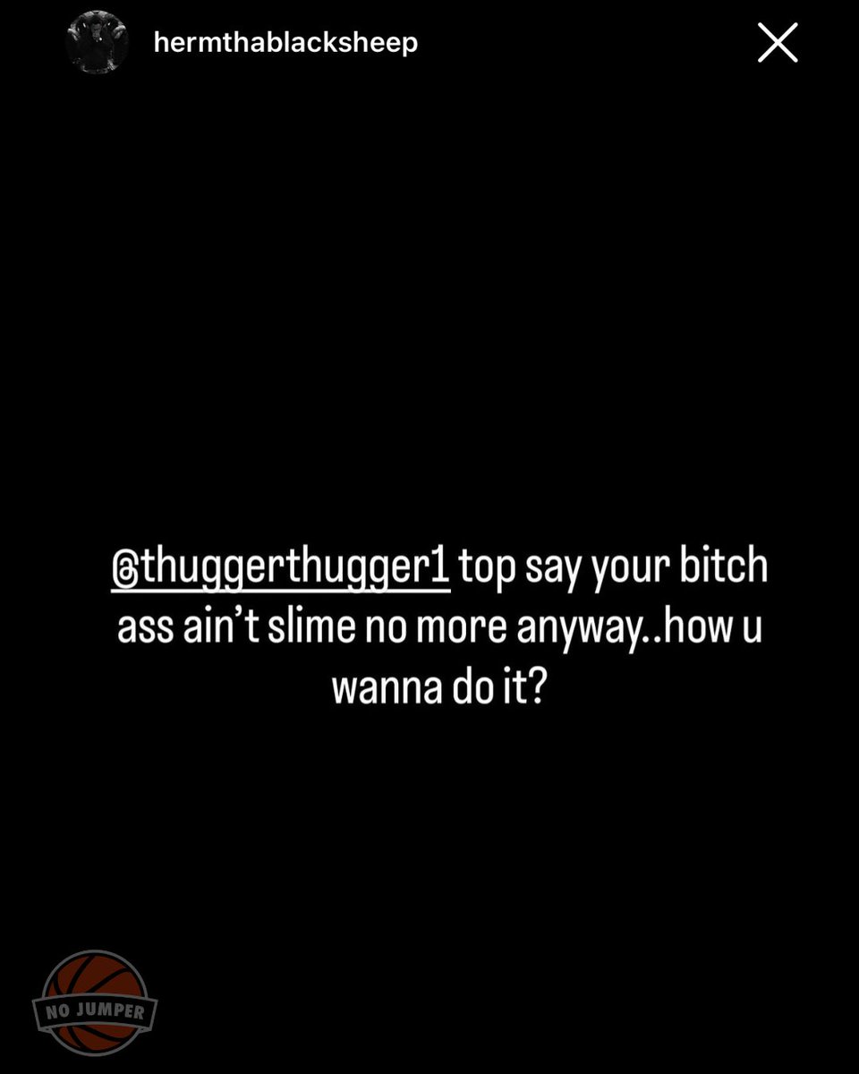 No Jumper tweet media