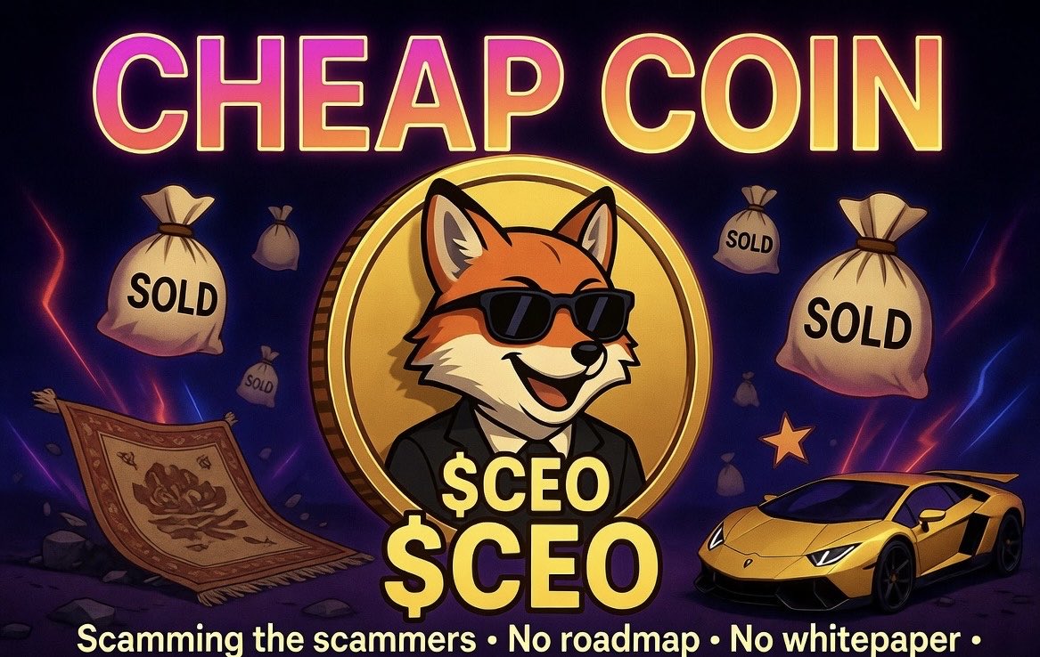 Cheap Coin $CEO tweet media