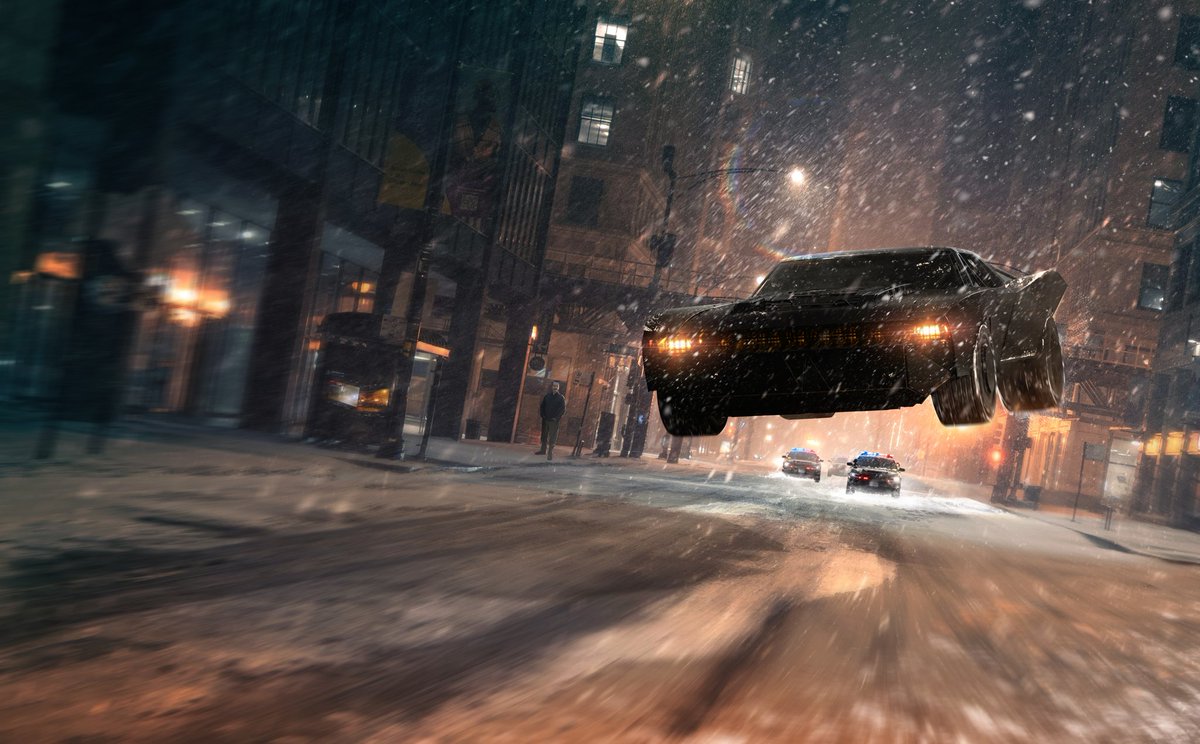 Visualsofazmat1's tweet photo. Snow Tires #TheBatmanPartTwo #SnowTires https://t.co/F3Ddmu0uYN