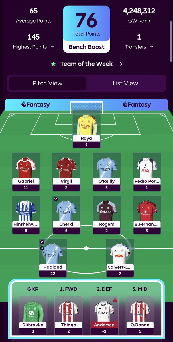 Rich #FPL  tweet media