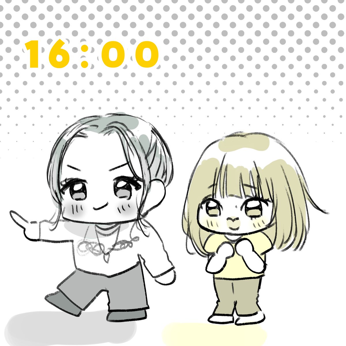 ふたつ結び tweet media