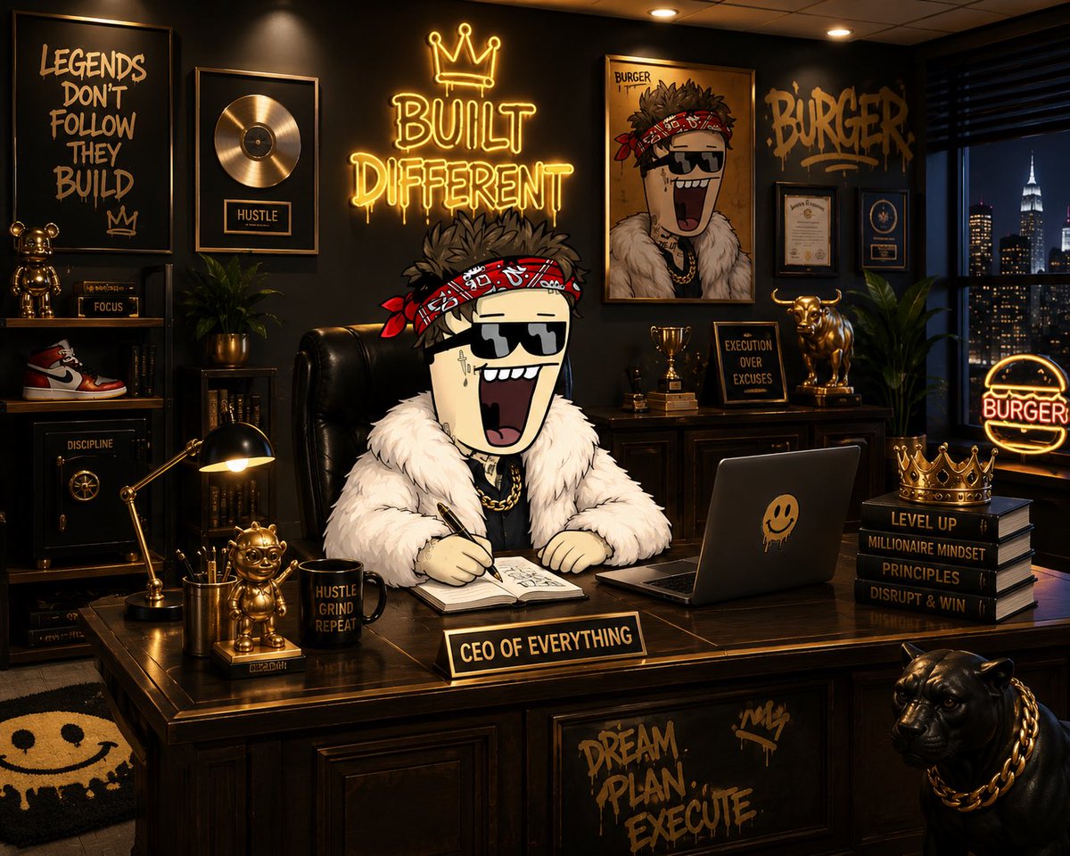 bhaleyart's tweet photo. Try this prompt with your PFP:

“Design an office space for this character based on their designs personality. Have the character at a desk in the center.” https://t.co/jF2wx51PKh
