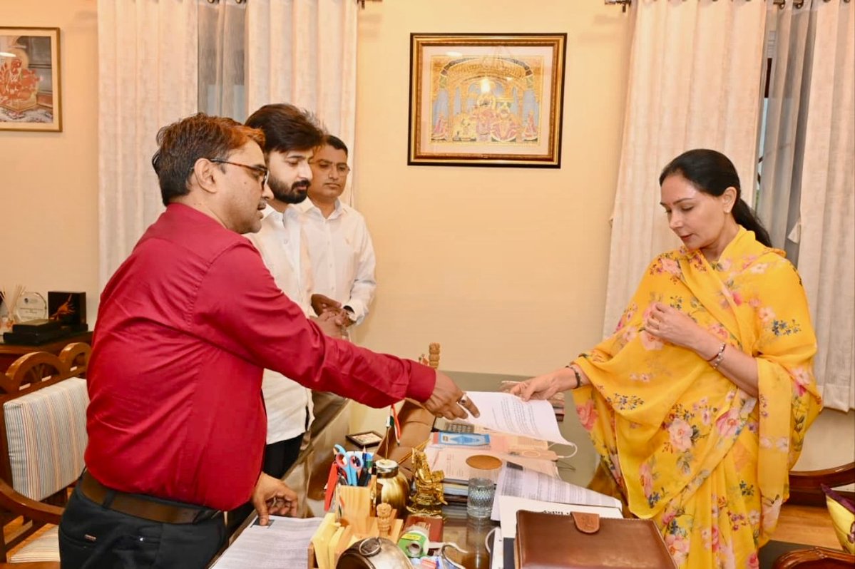 Diya Kumari tweet media