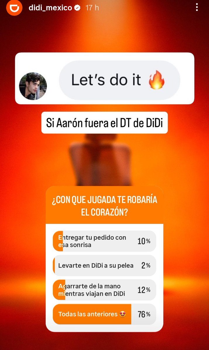 Celeste12970383's tweet photo. ¿Ya fueron  a ig a contestar la encuesta de Didi? 🔥
#AaronMercury
https://t.co/aVUSxbZSZO https://t.co/pXo2vD3Wix