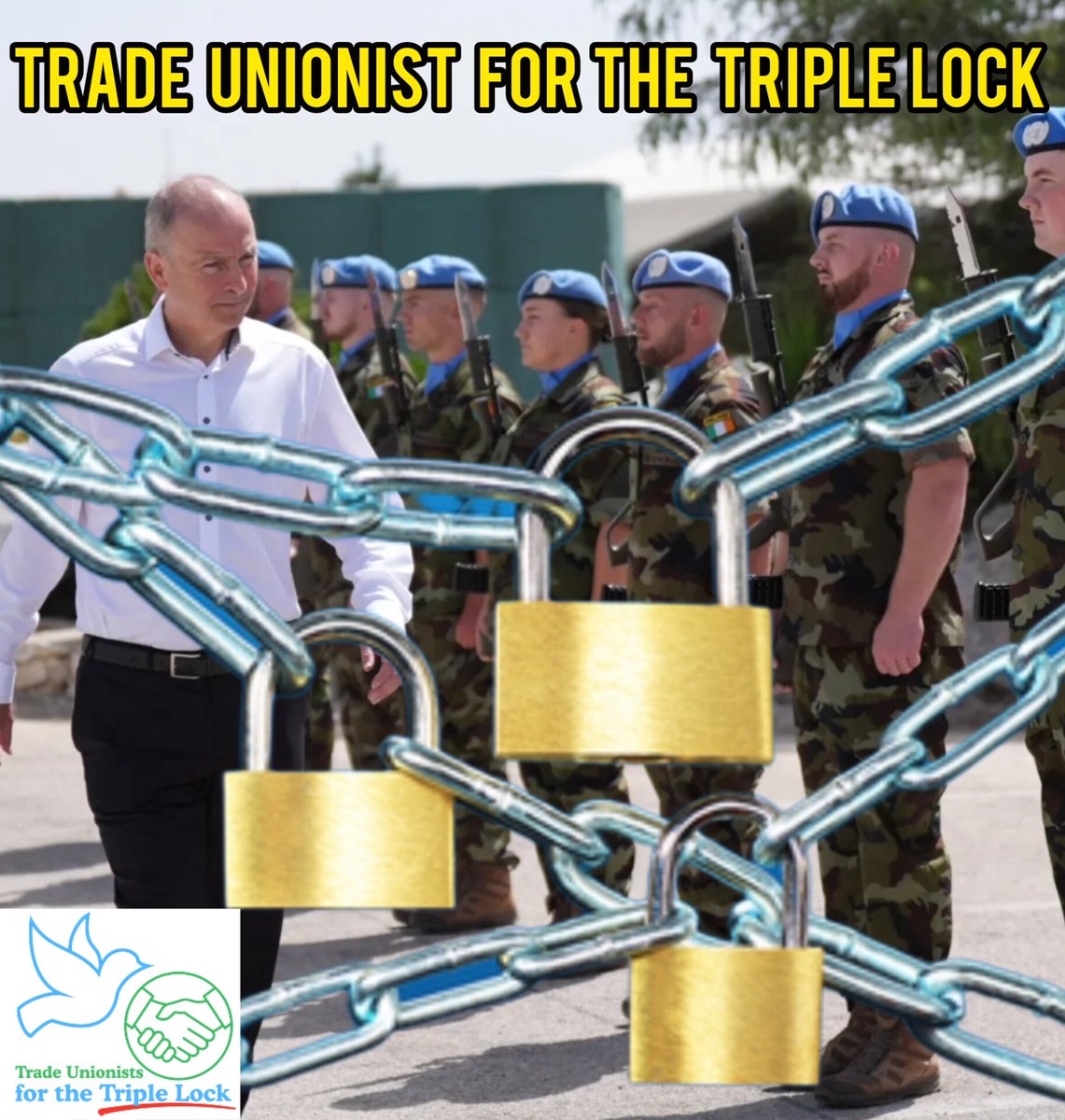 TUnionLeftForum's tweet photo. 1/ @ForsaCork 
Conference calls on Fórsa to send a strong message that Ireland’s Neutrality is a message of peace &amp; the resolution of conflict by means of peaceful dialogue and negotiation. This conference condemns the reckless drive by the government to remove the #TripleLock👇 https://t.co/ryxWT49JBL