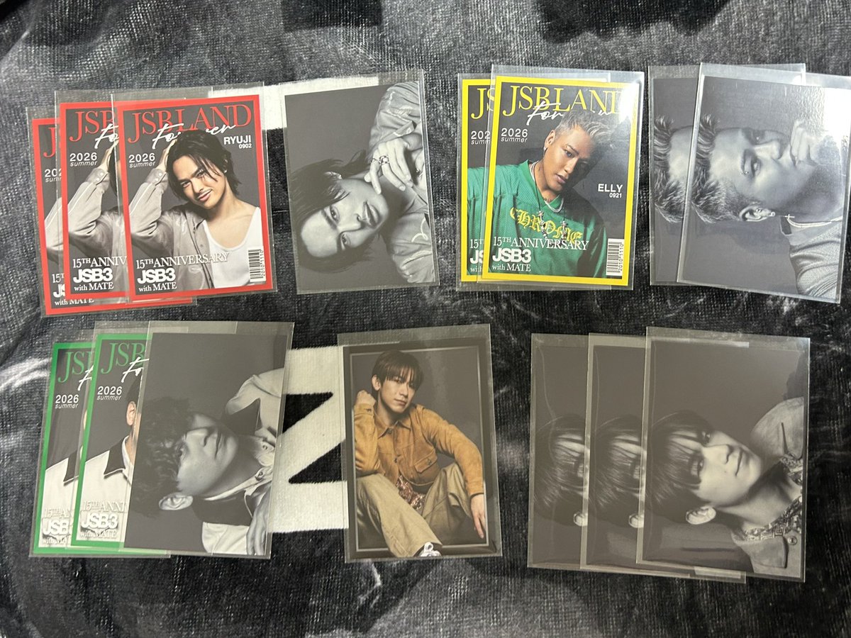 min_collect's tweet photo. 三代目 J SOUL BROTHERS 中目黒
JSB LAND ～FOREVER～ フォトカ
グッズ フォトカードトラステ 交換

譲▶︎画像のもの

求▶︎ 岩田剛典💝or定価買取（+送料）

郵送or都内手渡し #三代目 https://t.co/B7xtzRVWRa