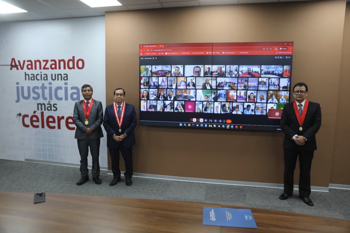 Poder Judicial Perú tweet media