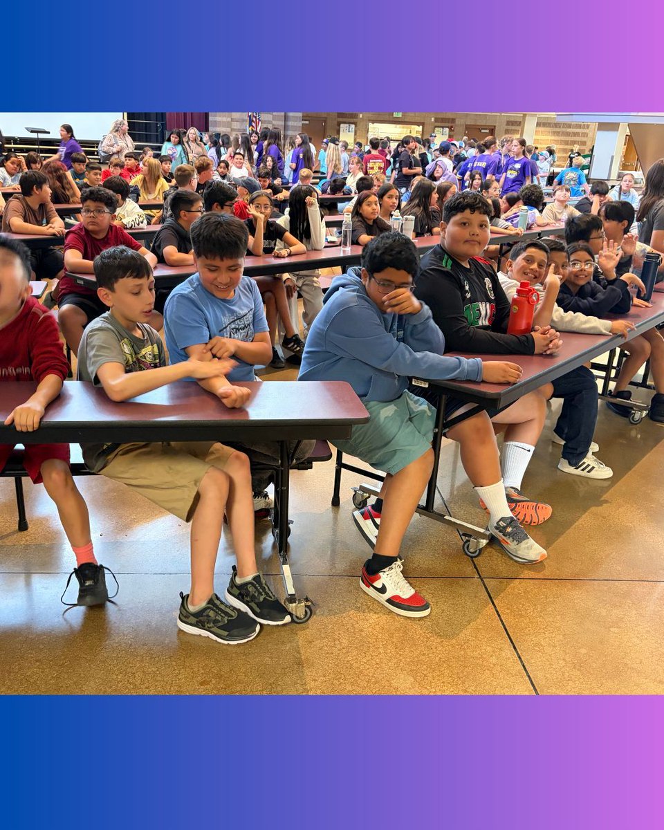 ColumbineES's tweet photo. Yesterday fifth graders went on a field trip to Trail Ridge Middle School to learn about what to expect as middle school students. There was so much to learn and so much fun to be had!
#StVrainAdvantage
#StVrainStorm
#PublicSchoolAdvantage
@SVVSDsupt
@KarlaAllenbach https://t.co/2vF9oIwOvc