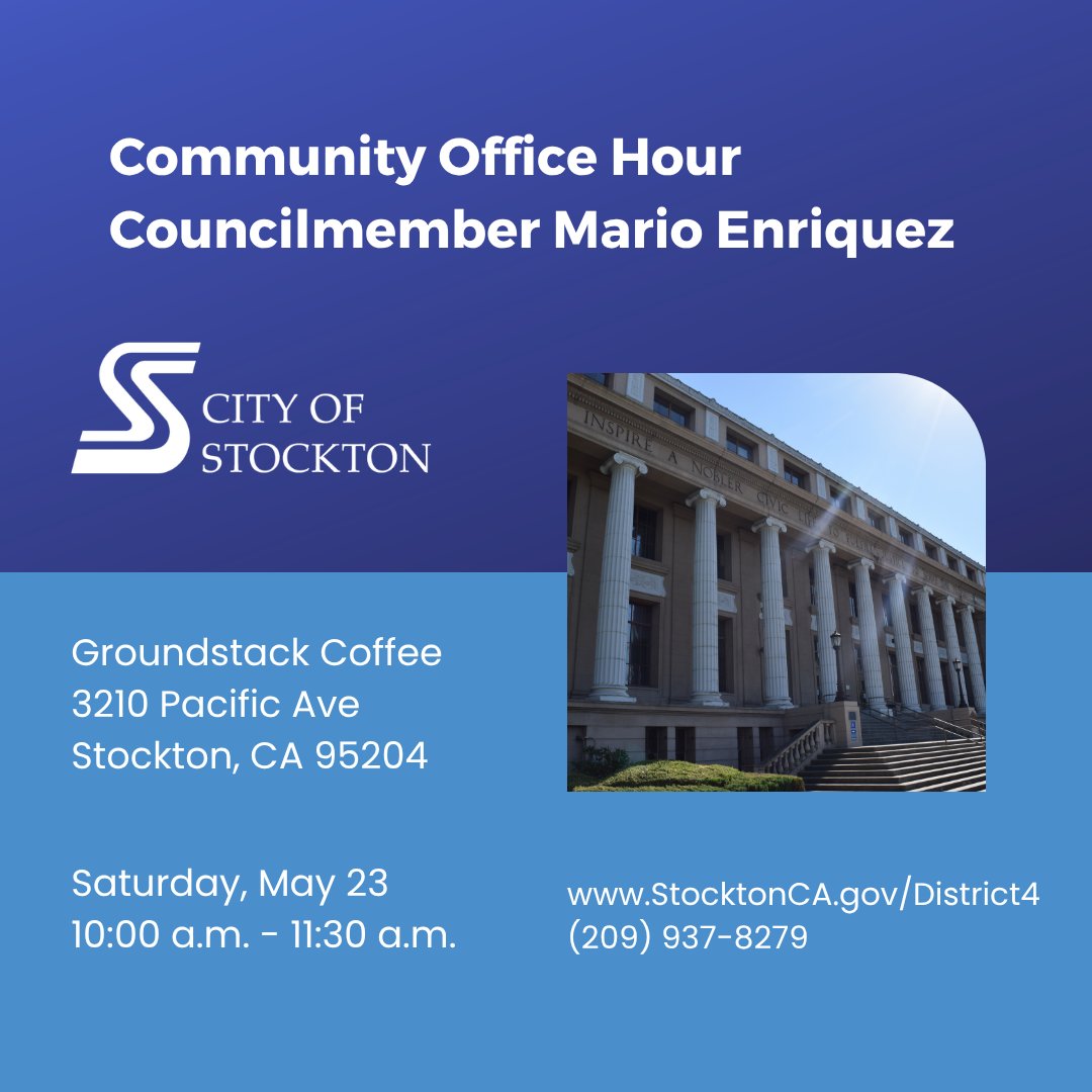 City of Stockton, CA tweet media