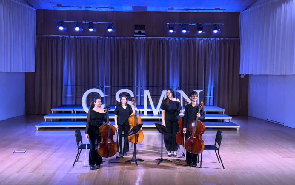 CSMN_Navarra's tweet photo. 📸 Imágenes de la primera jornada del V Maratón Musical del Aula de Cámara del Conservatorio Superior de Música de Navarra @csmn_navarra

El Auditorio Remacha acogió todo el día agrupaciones de cámara en una nueva edición de esta propuesta abierta al público.

@educacion_na https://t.co/JhYuyMe0oV
