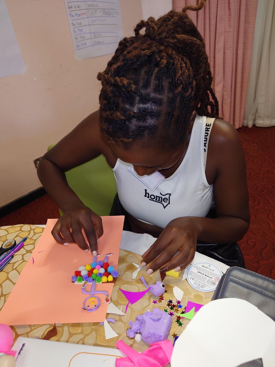 SafeFdn's tweet photo. The childfriendly approach has greatly contributed to positive outcomes in our interactions with children, helping improve potential and confidence in expressing themselves. The capacitybuilding workshop on play based  by our partners @Global4Children will be of great value to us https://t.co/YuECzAL0Vn