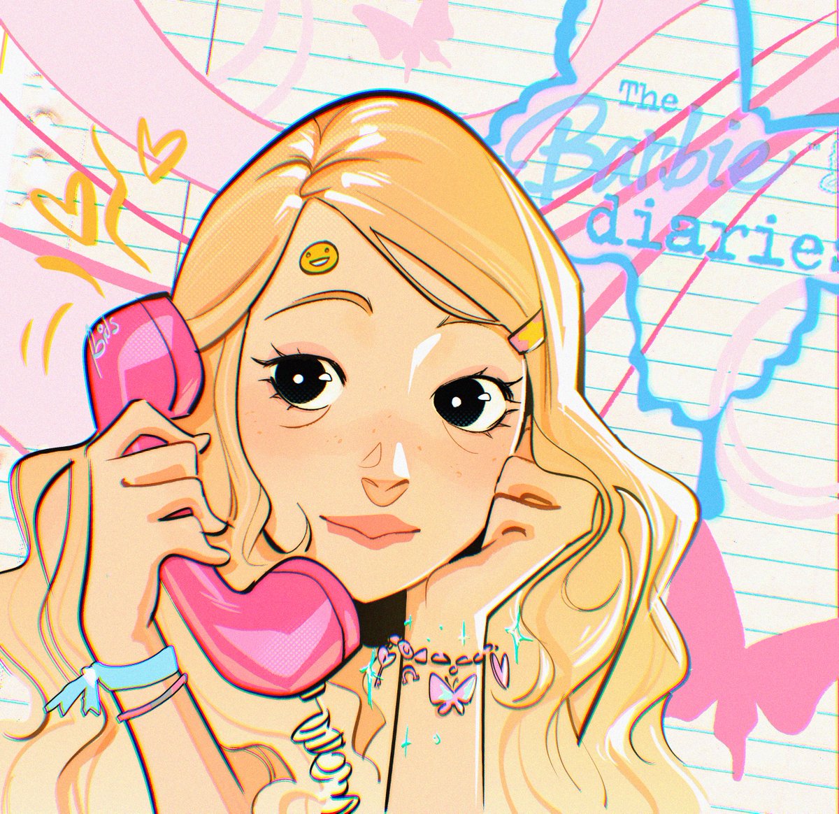 Bits (Pink Through the Night on WEBTOON ORIGINALS) tweet media