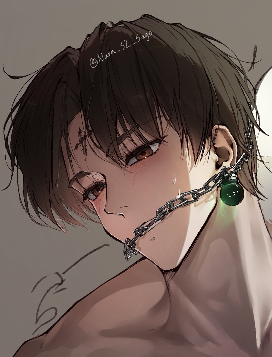 Nara_S2_Sayo's tweet photo. 사슬 한 줄을 그리고 모든 힘을 소진했습니다. 감사합니다. https://t.co/yNz0ONWiof