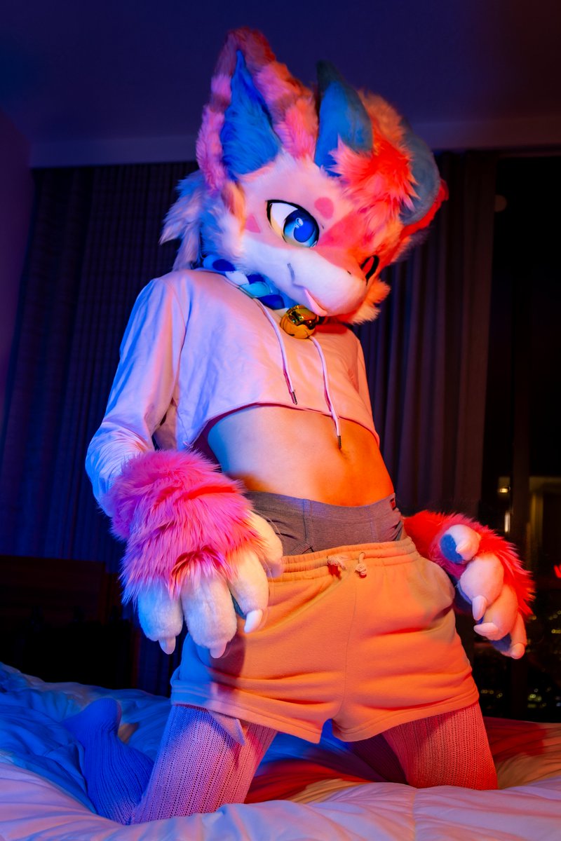nonbiamiri's tweet photo. Teasing u,,

📸 - @Lick2Sin 
#FursuitFriday #kemono #Furmony https://t.co/HVUg3ZfvX9