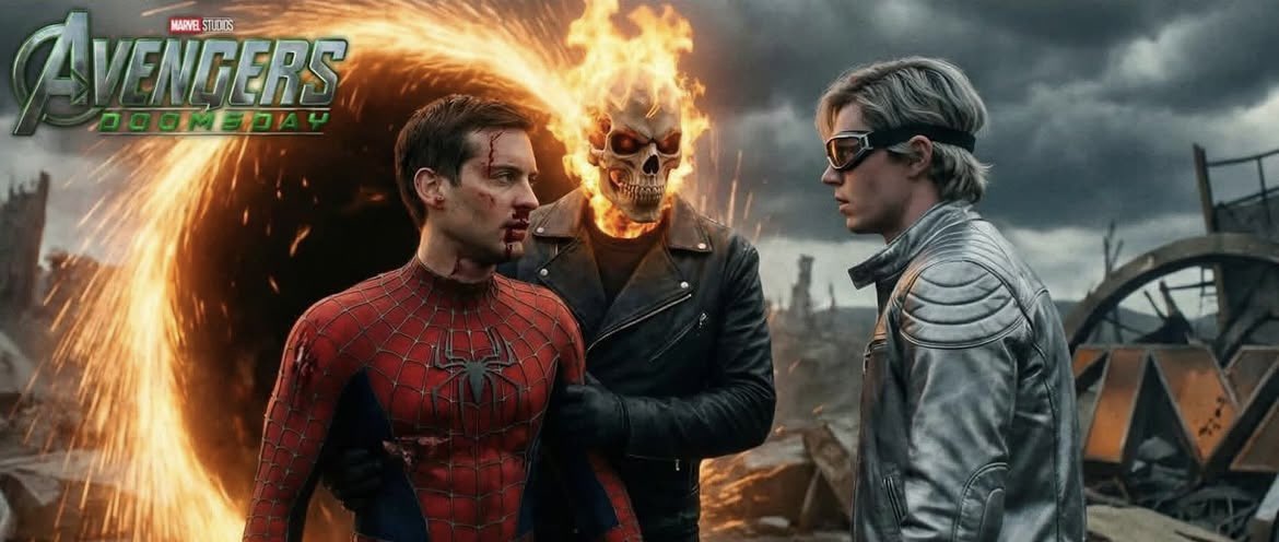 No Context Tobey Maguire tweet media