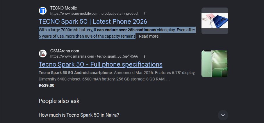 Milan_documents's tweet photo. @TECNOMobileNG "With a large 7000mAh battery, it can endure over 28h continuous video play. Even after 5 years of use, more than 80% of the capacity remains"

It simply means bye bye to power bank, Naija cannot even happen to you at this point because the battery life got you covered. https://t.co/JlAW65WcX1