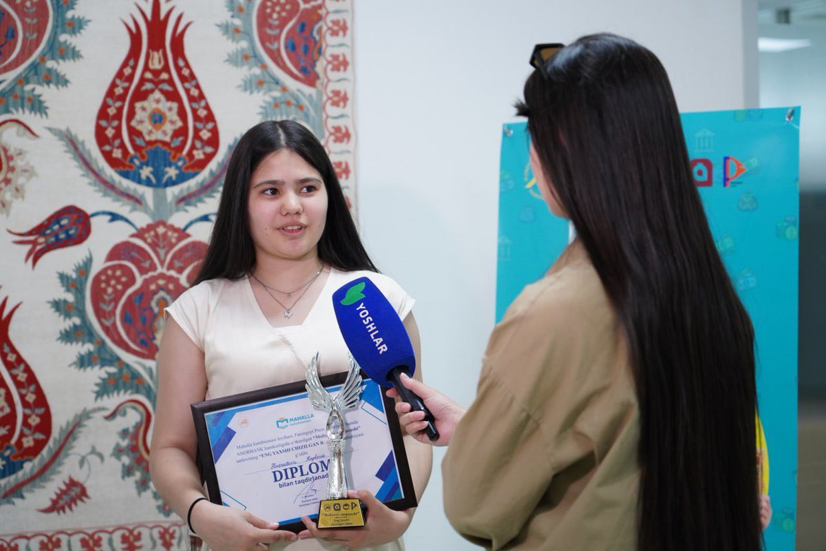 FarengeytPress's tweet photo. 🏆 Kecha O‘zbekiston Milliy kutubxonasida Markaziy bank tashabbusi bilan “Moliyaviy savodxon mahalla” loyihasi doirasida  @MKutubxonasi, ANORBANK va @FarengeytPress hamkorligida o‘tkazilgan “Moliyaviy sarguzasht” tanlovining taqdirlash marosimi bo‘lib o‘tdi 👏 1/

@shakhnoza04 https://t.co/xbFSd2CcqH