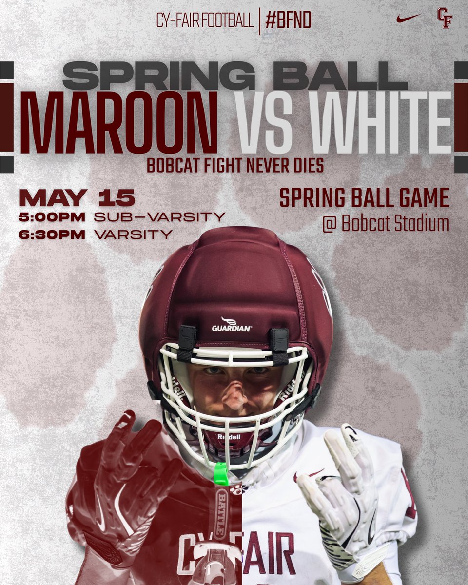 Cy-Fair HS Football tweet media
