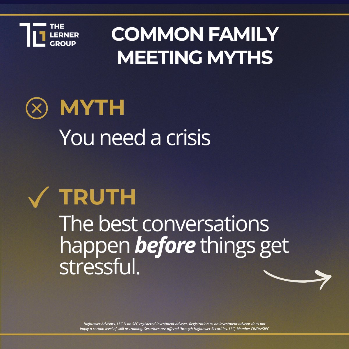 TheLernerGroup's tweet photo. Family meetings often feel harder than they need to be, largely because of the assumptions we make about them.

➡️ If you’ve been postponing a family meeting, now is the right time to start.
Let’s help guide the conversation with purpose and confidence. https://t.co/qTYvRz1wYl