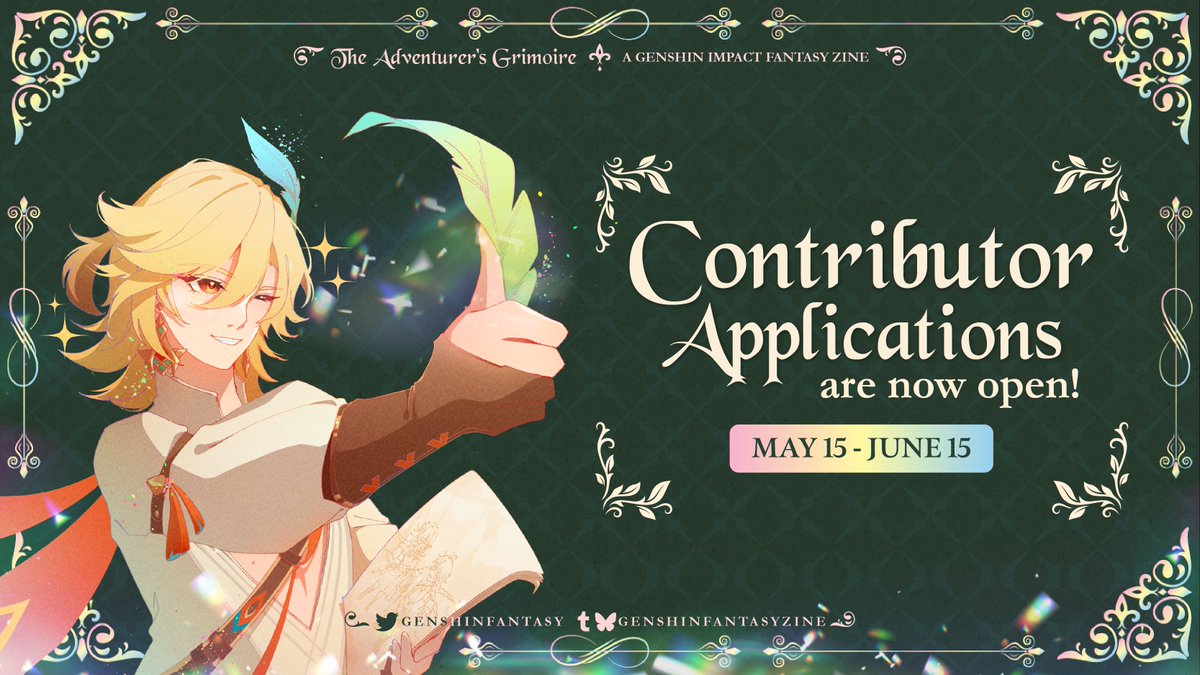 The Adventurer's Grimoire - APPS OPEN 5/15-6/15 tweet media