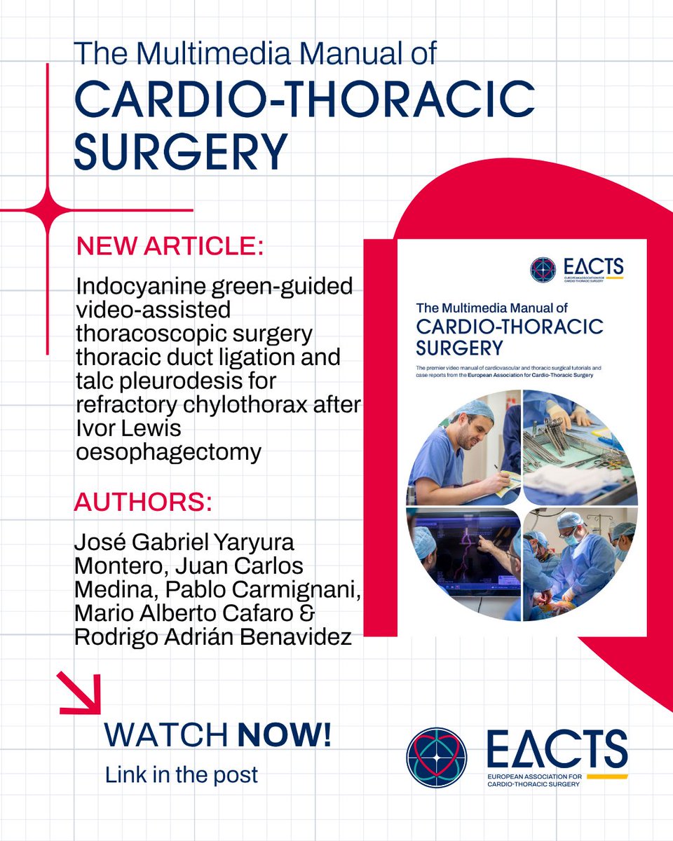 EACTS tweet media