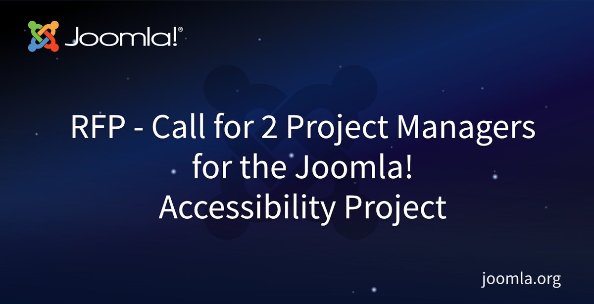 Joomla! tweet media