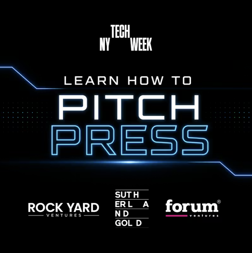 SutherlandGold's tweet photo. Most founders wait until they have "enough" news to pitch press. By then, the window's closed.
On June 4 at NY @Techweek_, we're running a working session for venture-backed founders with @RockYardVC and @forumventures. Press release, market map, outreach plan — all built in the room.

RSVP: https://t.co/ECxZl9yLut

#NYTechWeek