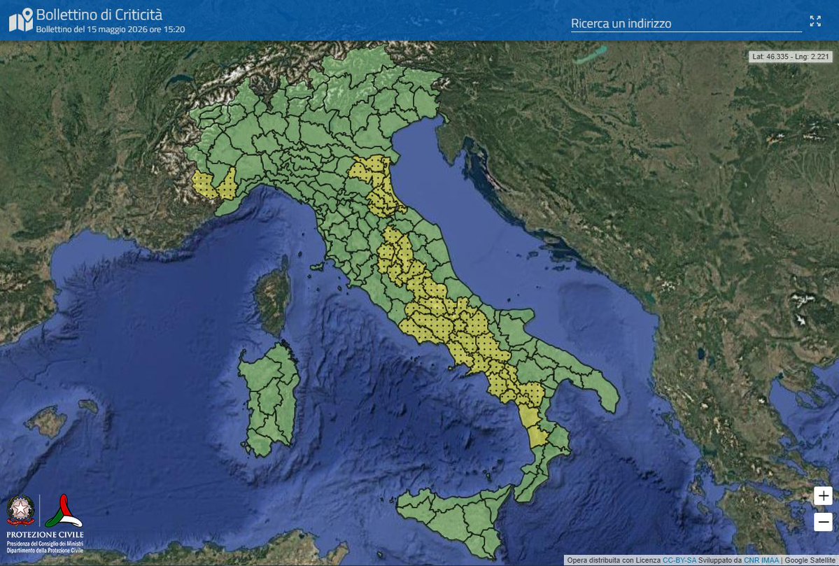 Dipartimento Protezione Civile tweet media