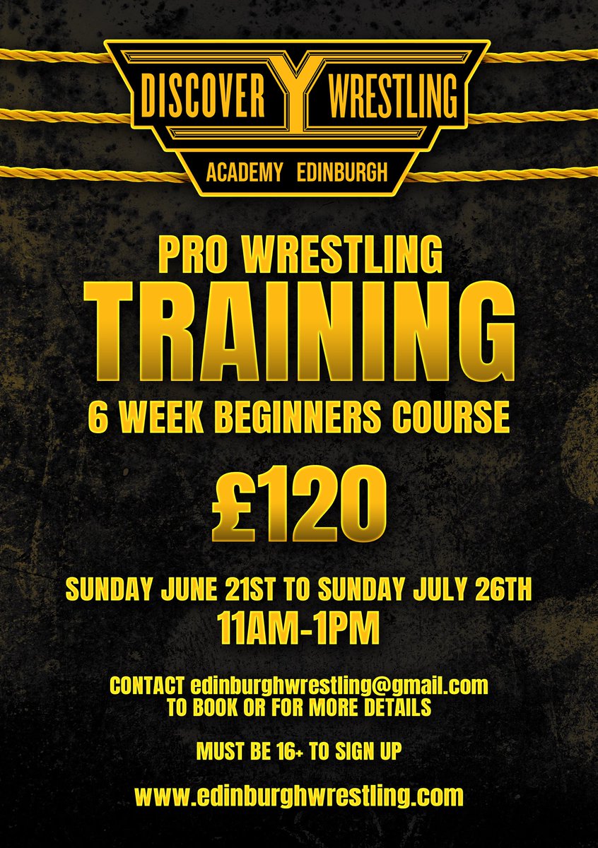 DiscoWrestling's tweet photo. Accepting new students at Discovery Wrestling Academy 🚨

Learn from expert coaches in a safe &amp; welcoming environment with Discovery Wrestling’s 6-week beginners course starting on 21 June

Email today &amp; take the first step towards becoming a world-class professional wrestler 👇🏻 https://t.co/D2AVYeyybF