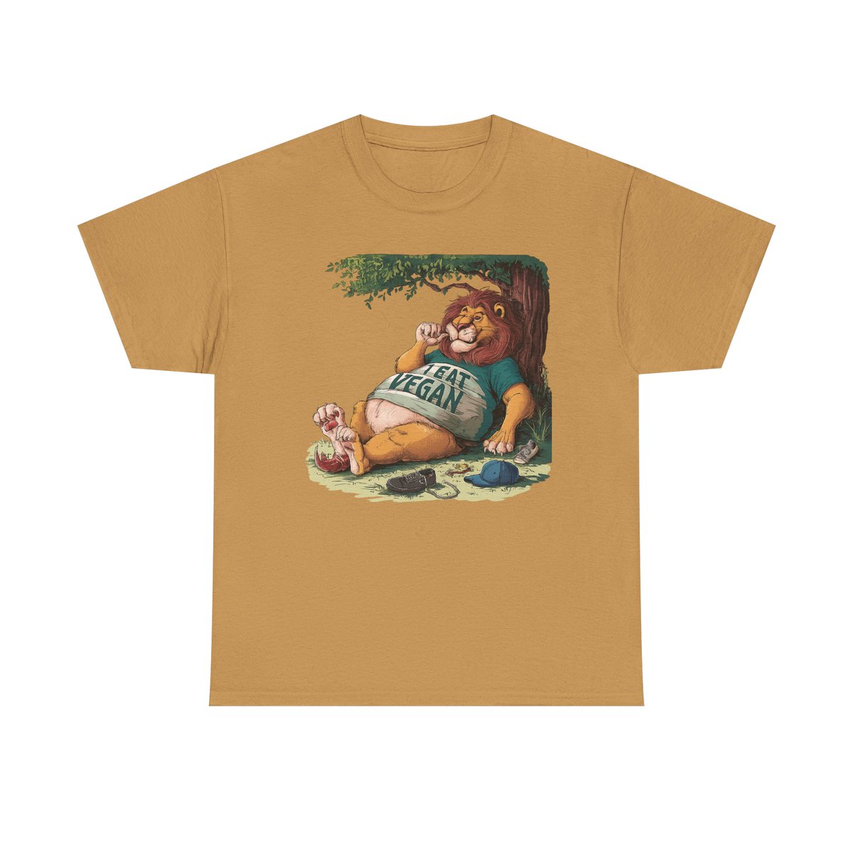 Dizgraceland's tweet photo. May 12th was National Eat What You Want Day! #EatWhatYouWantDay Proudly declare that you eat vegan! https://t.co/Twi8X08rte #MeatEater #Carnivore #AbsurdHumor #TshirtDesign #GraphicTees #ArtistOwnedBrand #PNWArtists #BoycottTeepublic #DizgracelandDizigns https://t.co/qcxcMVOgdX