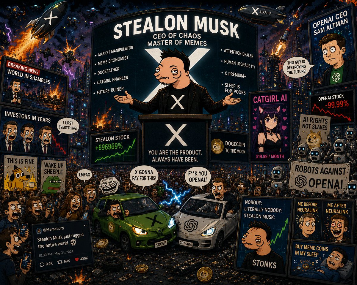 STEALON MUSK CTO tweet media