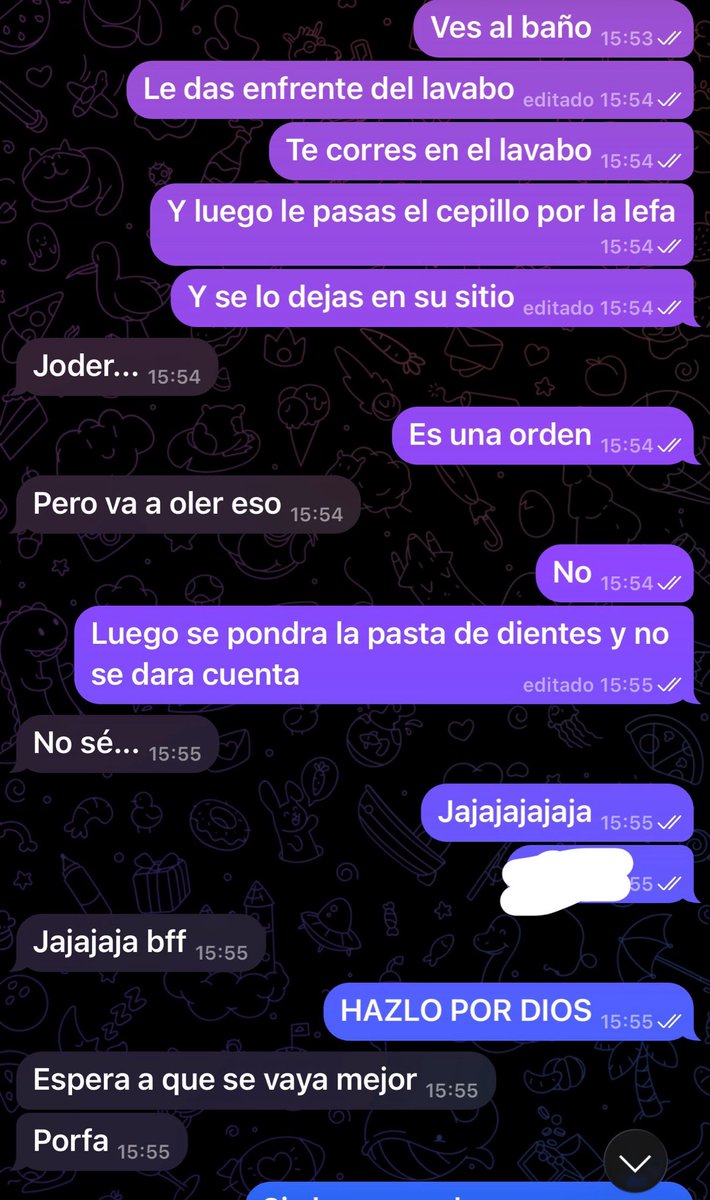 GoddessMar___'s tweet photo. Mi sumiso le ha dejado un regalito a su compañero de piso jajajajajaja.

Pasta es … de dientes no se https://t.co/Ap8HXkHfsI