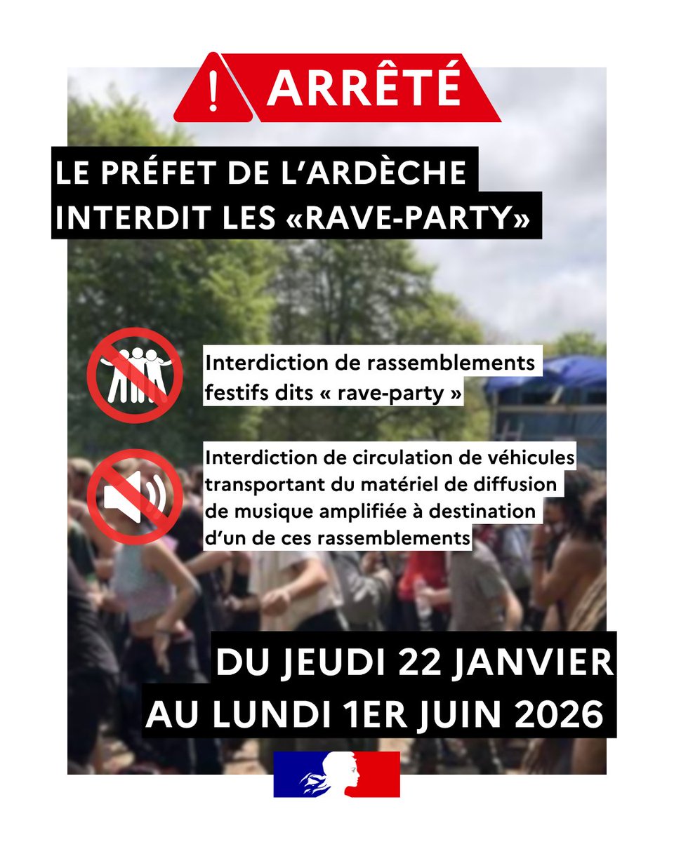 Préfet de l'Ardèche tweet media