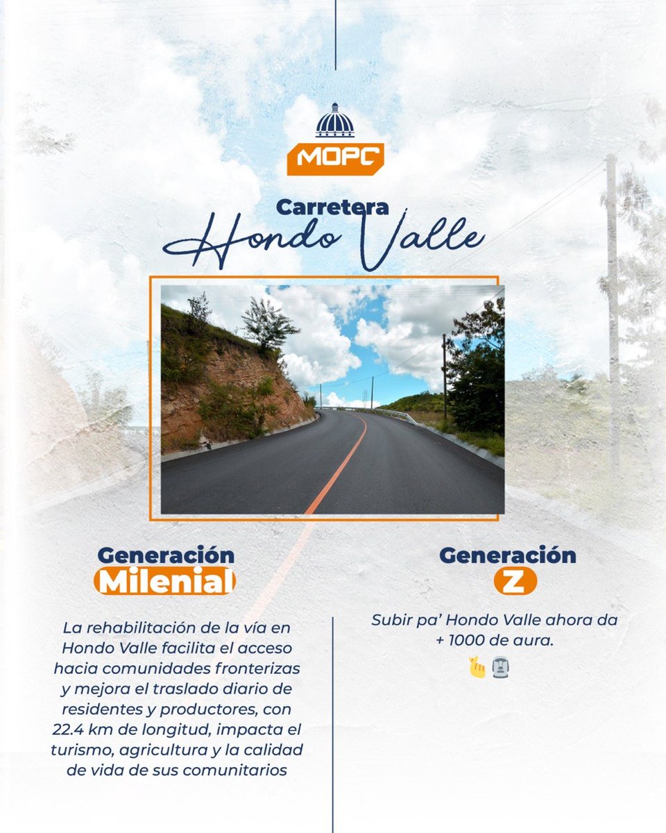 Ministerio de Obras Públicas y Comunicaciones tweet media