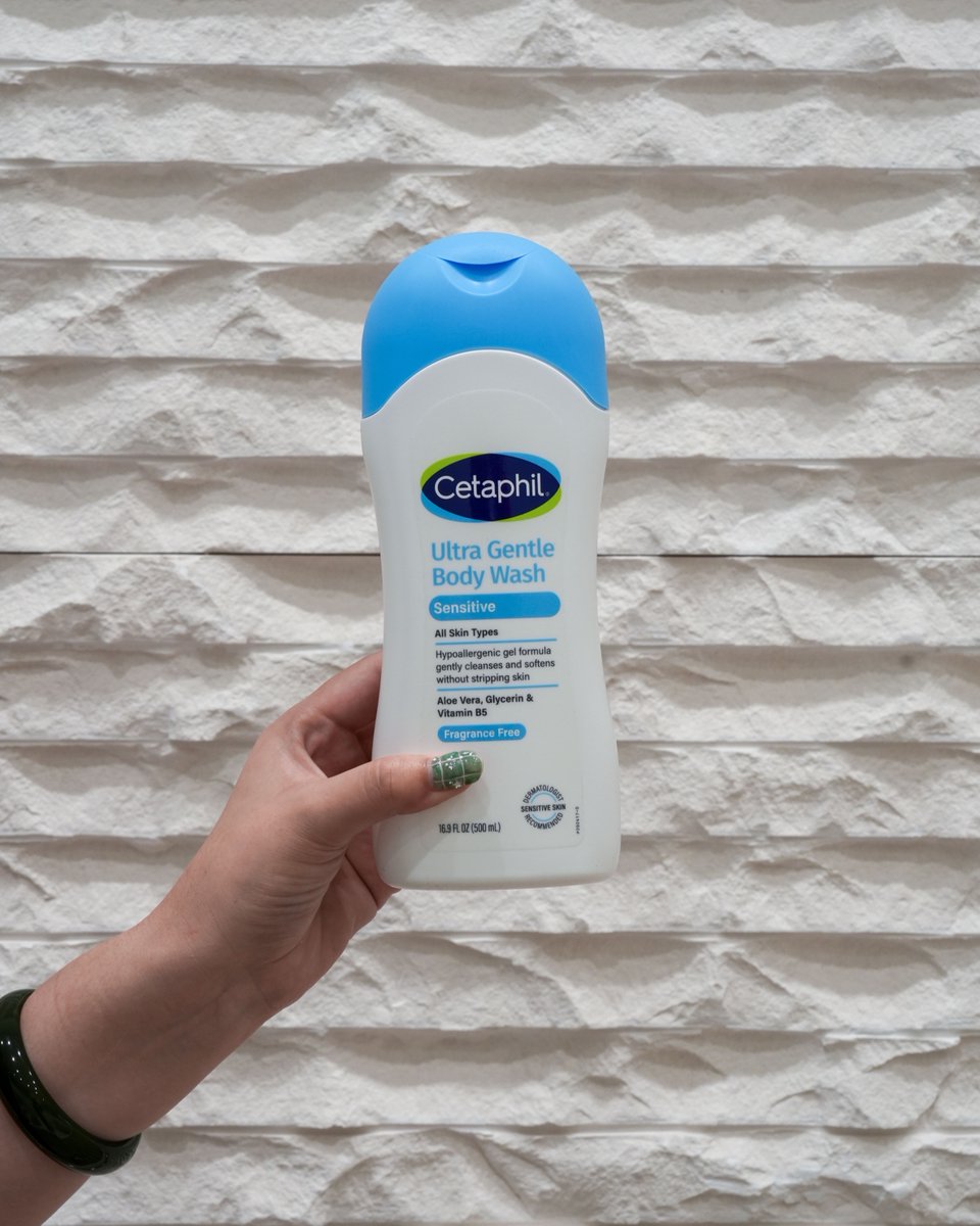 If you haven't tried Cetaphil body wash yet this is your sign  Our Ultra  Gentle Sensitive Body Wash is fragrance-free gel and gently cleanses  without stripping skin of its natural moisture.