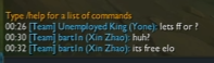 xbart1n's tweet photo. writes ff before getting to lane

dies once to pinged gank - writes ff

goes 0/6 in 10min with 40cs down

refuses to participate in any way

game not terminated i guess https://t.co/oM0D8ey0wq