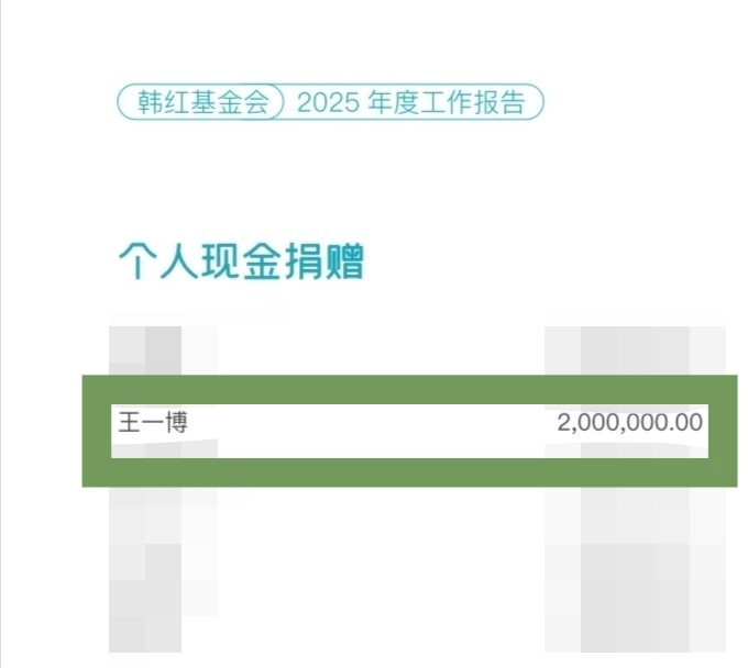 coolcoriander's tweet photo. The Han Hong Charity Foundation released its 2025 annual report.
Wang Yibo personally donated 2 million yuan. He has been quietly, continuously giving back so much to the society over the years. The bestest boy! 💚
#WangYibo #YIBO #YIBOPositiveEnergy https://t.co/fXn38KQtuA
