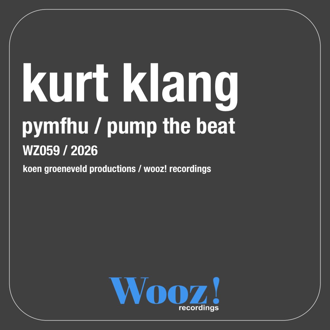 woozrecordings's tweet photo. New 2 track release by Kurt Klang is live now! 

https://t.co/5I0H1dSu3O https://t.co/JYqbiX5m7Y