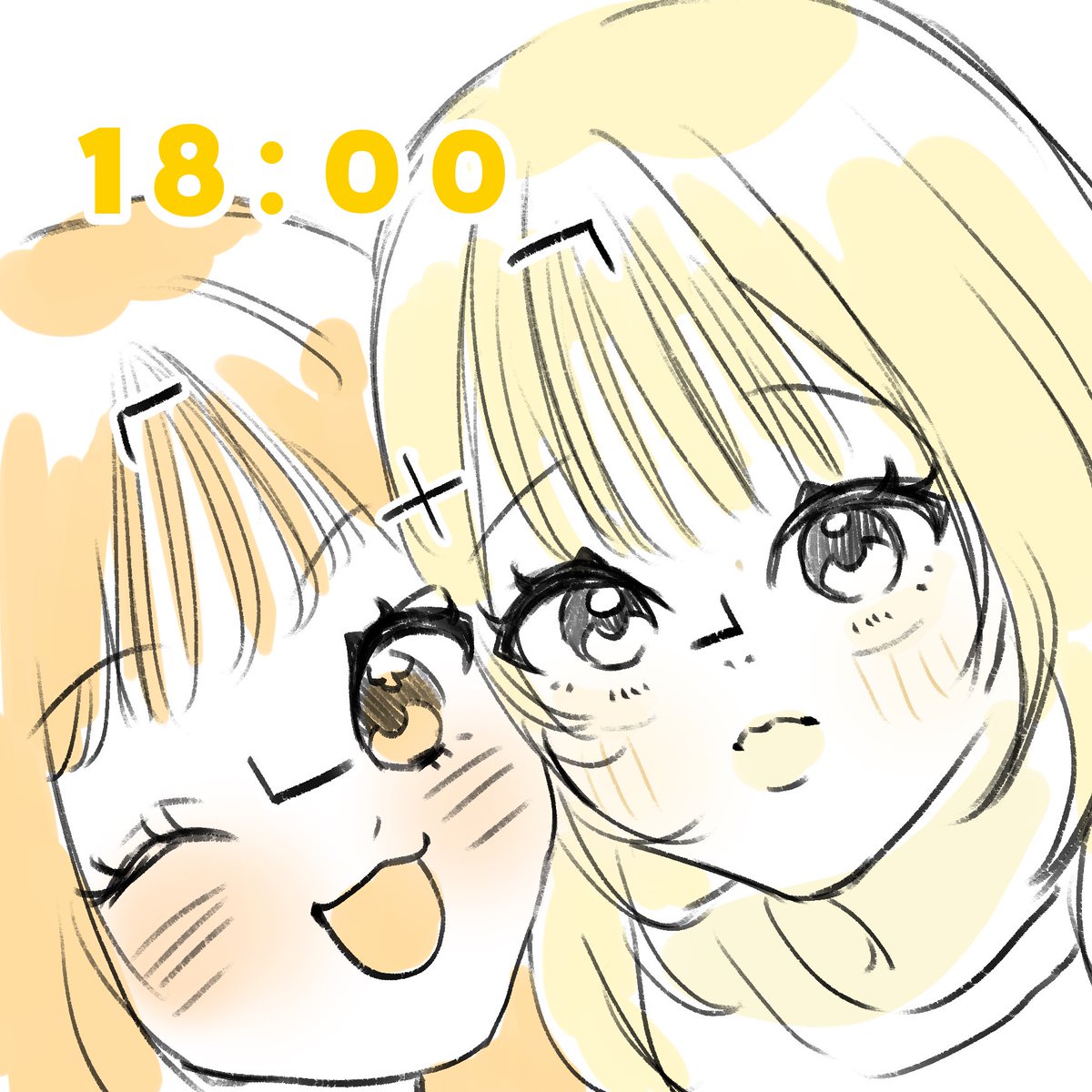 ふたつ結び tweet media