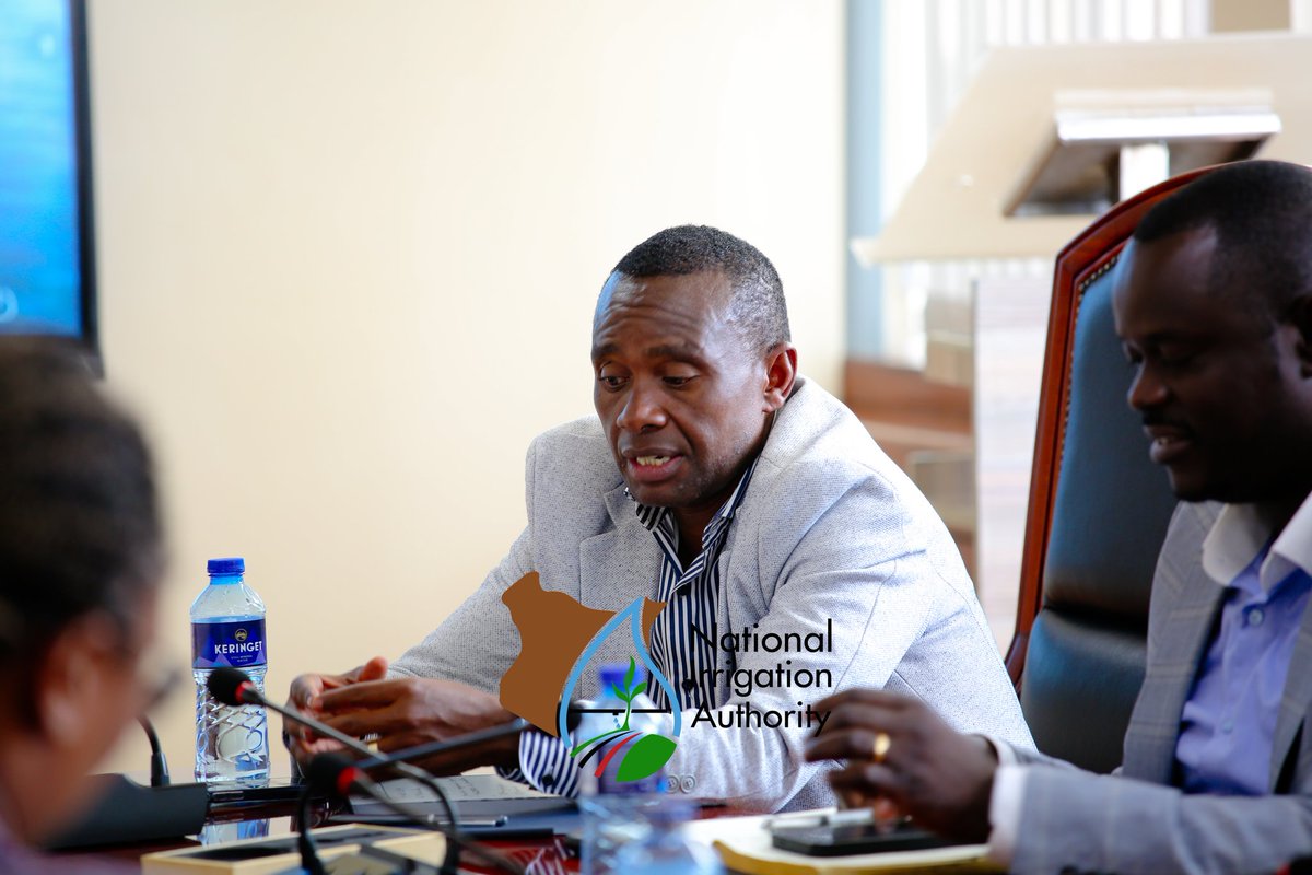Irrigation_Auth's tweet photo. Today, the CEO of the National Irrigation Authority (NIA), Eng. Charles Muasya, MBS, together with other senior officials, hosted a high-level Namibian Delegation from the National Agronomic Board of Namibia at the Authority’s headquarters. https://t.co/SVyy6NipNR