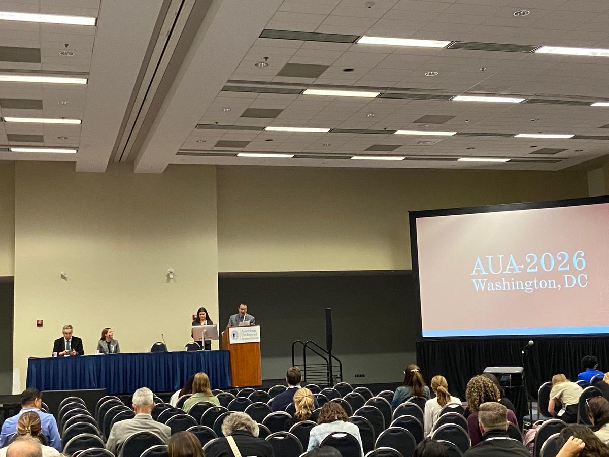 AmerUrological's tweet photo. Join us in 150A as we kick off our new Free CME Focus on series at #AUA26 with OAB for APPs! https://t.co/PIYlsagAwa