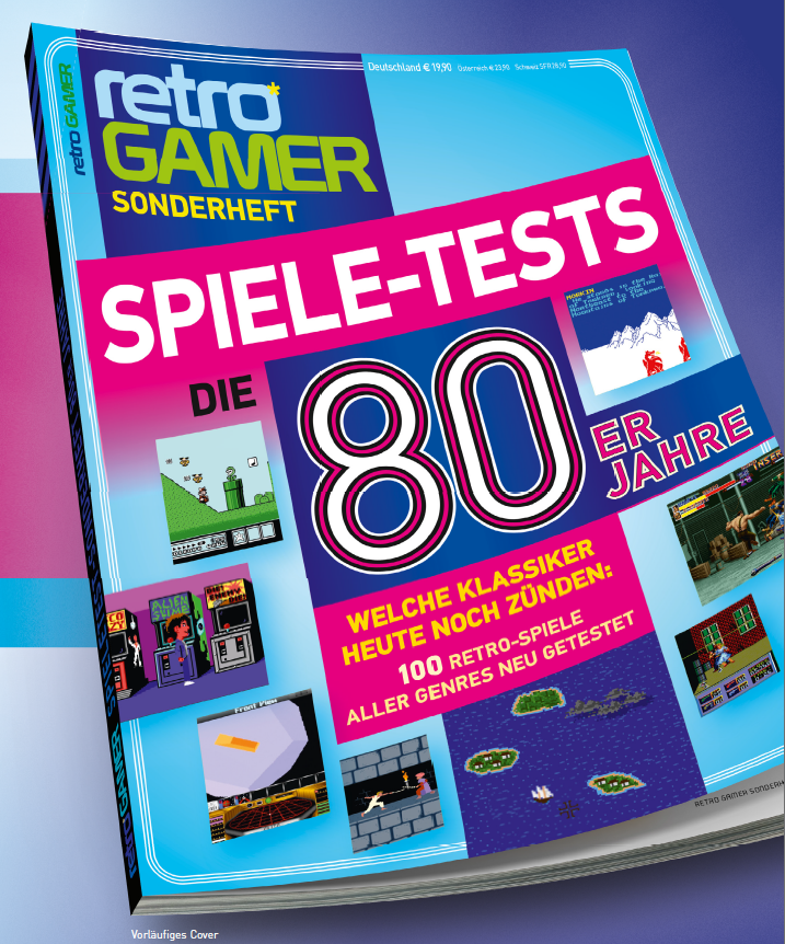 RetroGamer_de's tweet photo. MORGEN startet das Crowdfunding für unser nächstes Sonderheft:

100 Spiele der 1980 NEU getestet mit Wertungsgesichtern "wie damals". https://t.co/V6X1ztdG6W