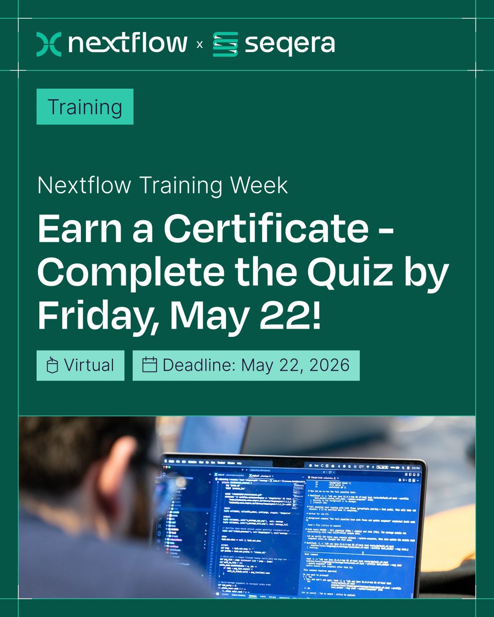 Nextflow tweet media