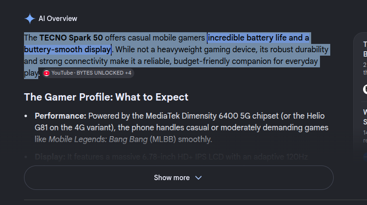 Milan_documents's tweet photo. @TECNOMobileNG "The TECNO Spark 50 offers casual mobile gamers incredible battery life and a buttery-smooth display. While not a heavyweight gaming device, its robust durability and strong connectivity make it a reliable, budget-friendly companion for everyday play"

My COD geng get in here jor https://t.co/wbipA5jLpr