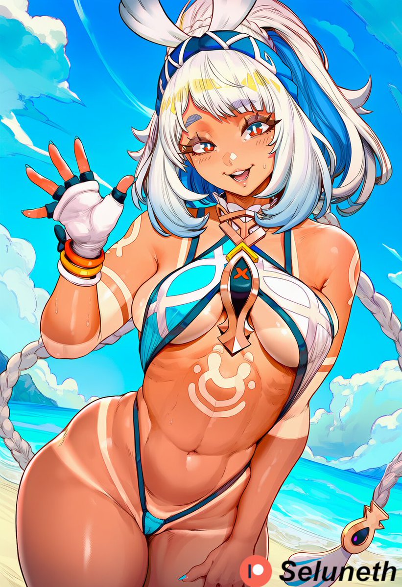 Seluneth1's tweet photo. Seems like Xilonen could barely hold back ~ (23 Pages) https://t.co/IRwprE3sgV