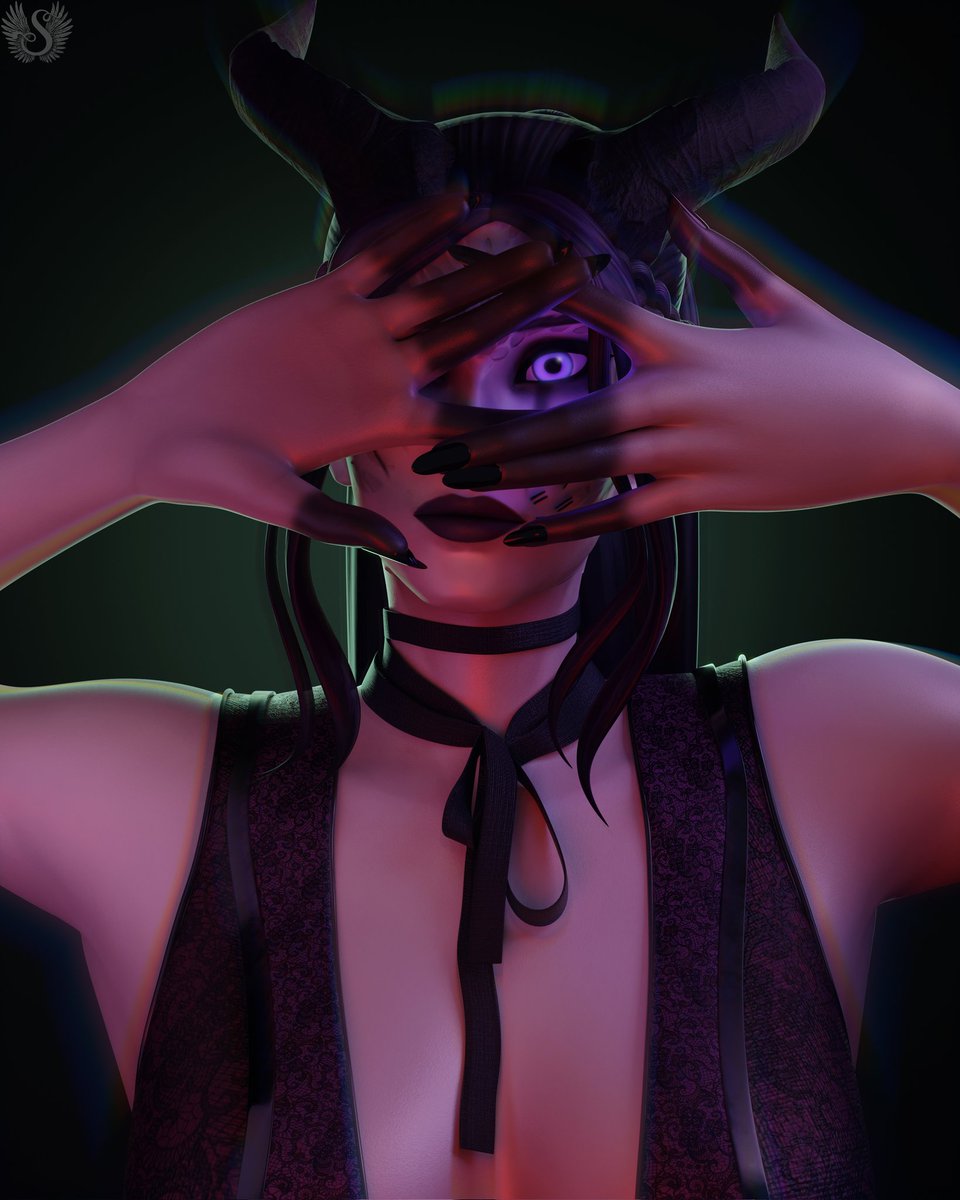 EaglexSilver's tweet photo. "You paint me as a villain, Athayana. I'm not. But if you want me to be one, I'll pose for you..."
I was inspired with a specific vibe and so I produced this quick render ✨ I hope you all enjoy it as much as I do 💜
~
#worldofwarcraft #warcraft #halfelf #fantasy #eye #horns https://t.co/HUkOMzCeKR